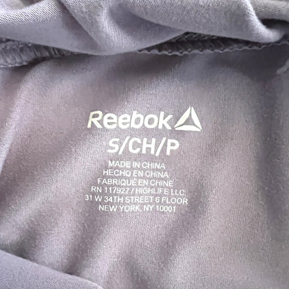 Reebok Logo Limitless Charger Long Sleeved Hoodie, Sea Fog, Size S - Picture 5 of 8